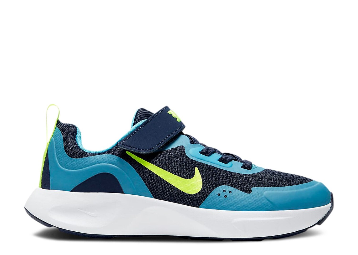 

Кроссовки Nike Wearallday Ps 'Midnight Navy Volt', синий