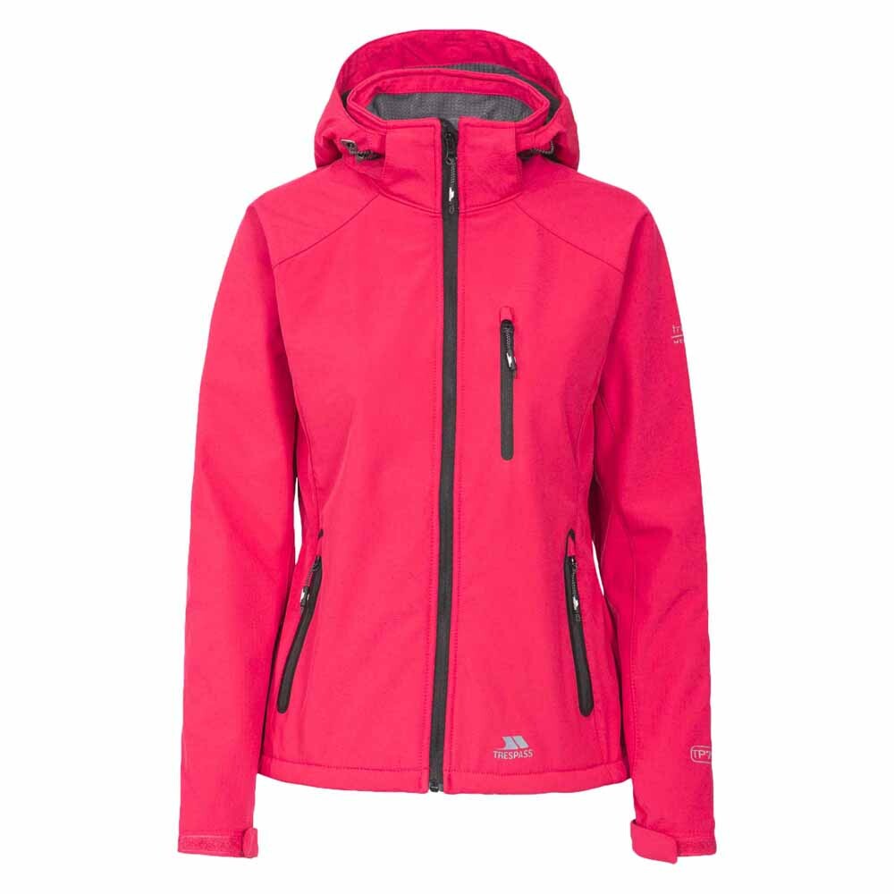 

Спортивная куртка Trespass Bela II softshell, розовый, Красный, Спортивная куртка Trespass Bela II softshell, розовый