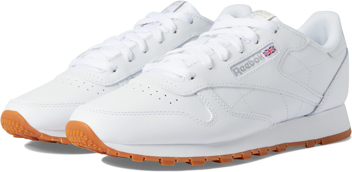 

Кроссовки Reebok Lifestyle Classic Leather, цвет White/Pure Grey/Gum