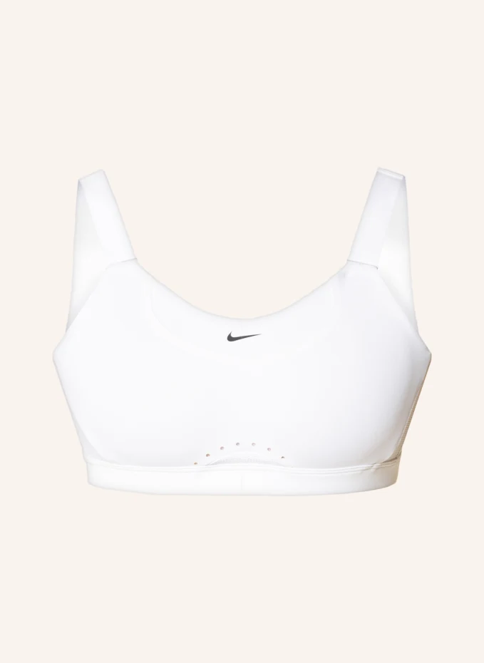 Спортивный бюстгальтер alate minimalist Nike, белый