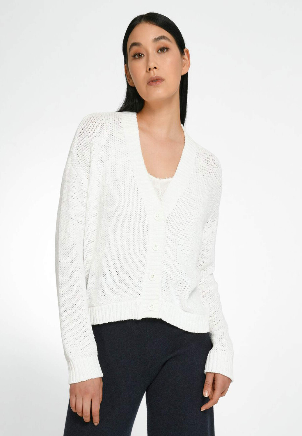 

Толстовка PETER HAHN Strickjacke Cotton, белый