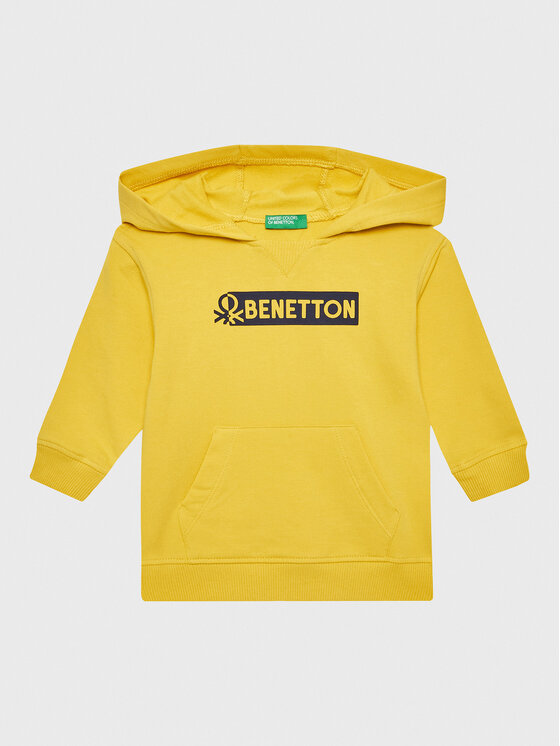 

Толстовка обычного кроя United Colors Of Benetton, желтый