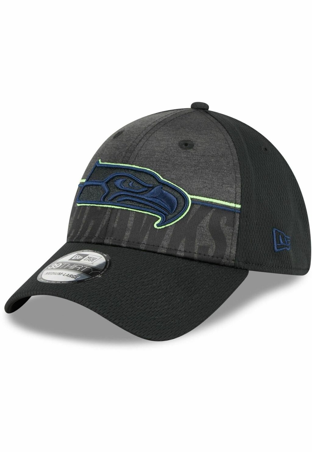 

Бейсболка 39THIRTY NFL TRAINING 2023 SEATTLE SEAHAWKS New Era, цвет black