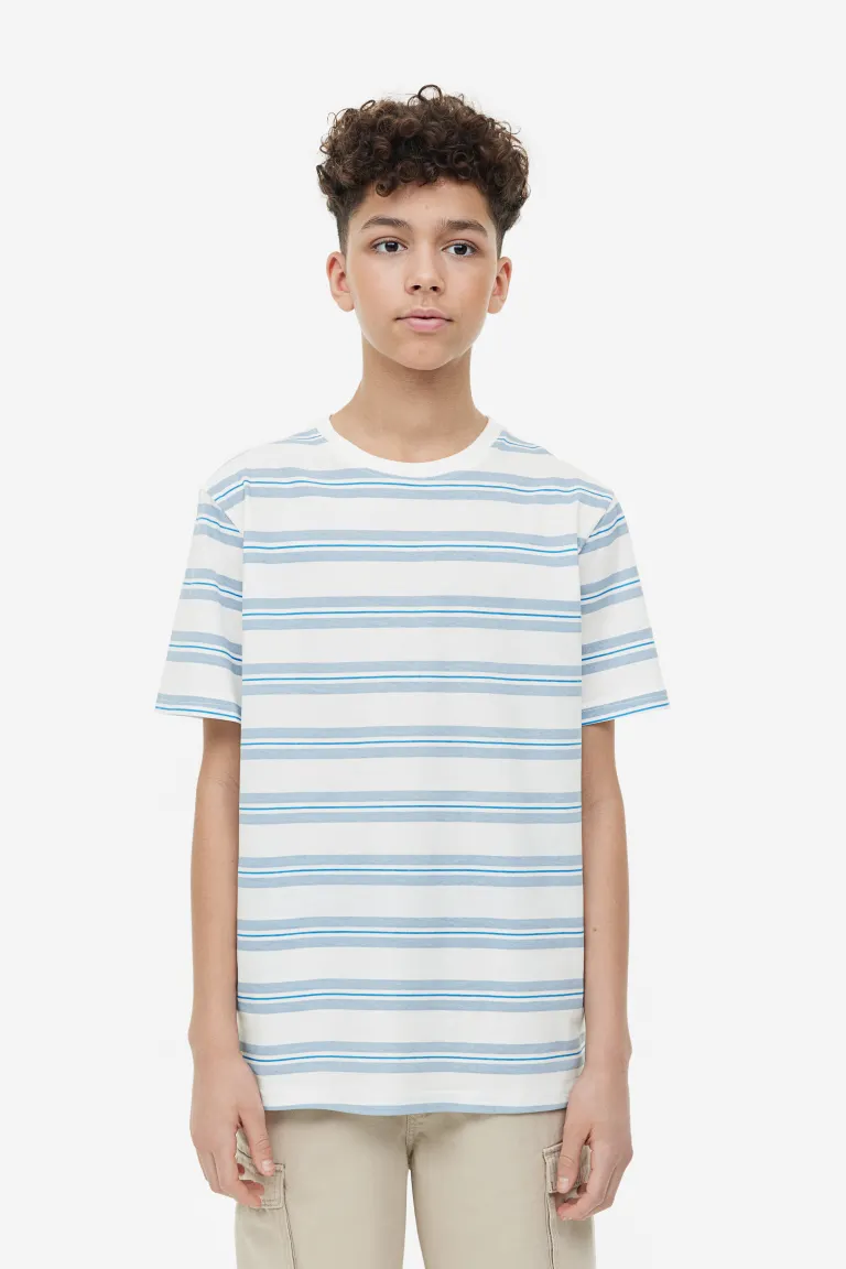 

Комплект из 3 хлопковых футболок H&M, лиловый