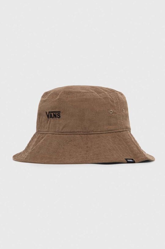

Хлопковая шапка Vans, коричневый