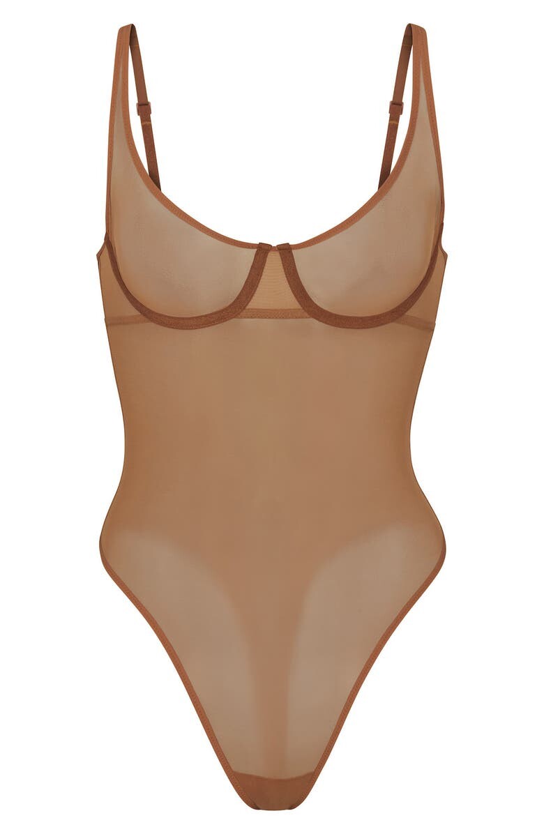 

Боди Ultrafine Mesh на косточках SKIMS