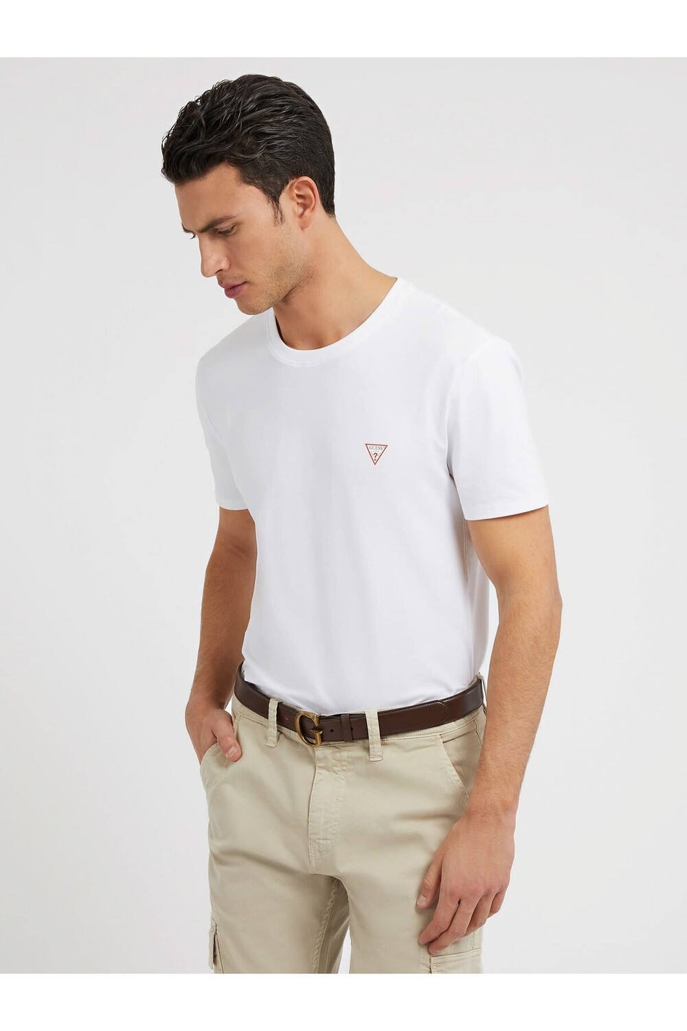 

Мужская футболка приталенного кроя Core Tee Guess, белый