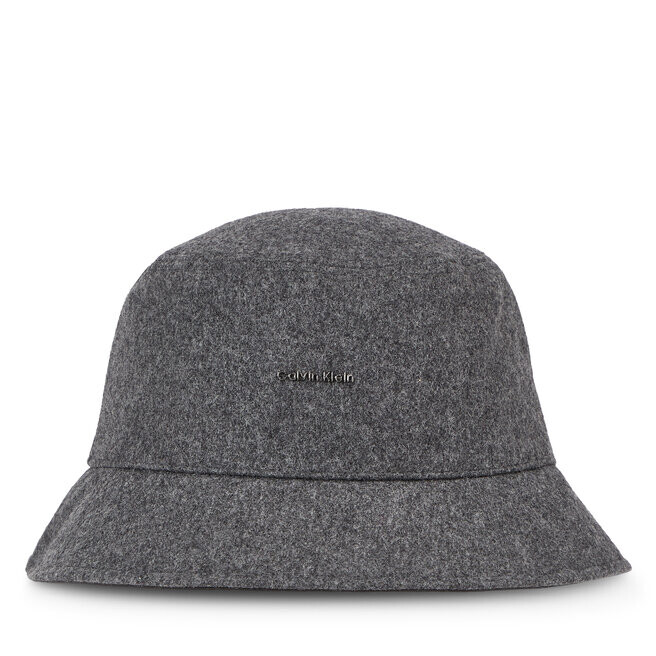 

Шляпа Calvin Klein CkMust Wool, серый