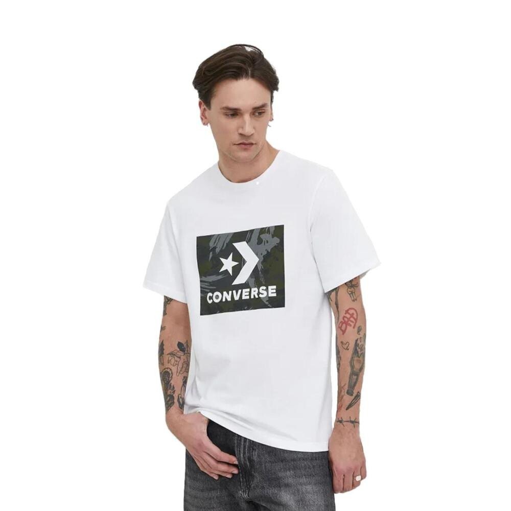 

Футболка Converse Star Chevron Knock Out, белый