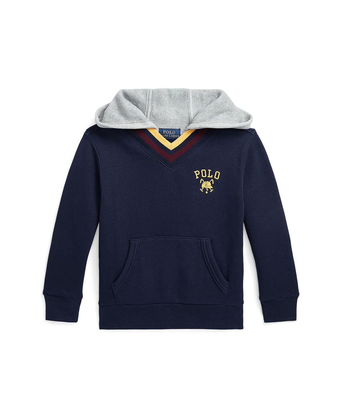 

Флисовая толстовка в полоску для мальчиков Little Boys Polo Ralph Lauren