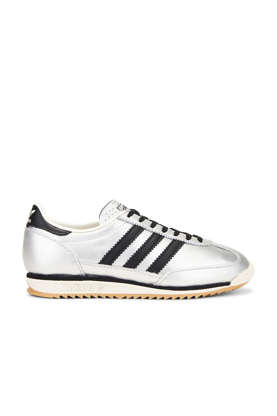 

Кроссовки женские SL 72 OG Adidas Originals, цвет Silver Metallic, Core Black, & Off White