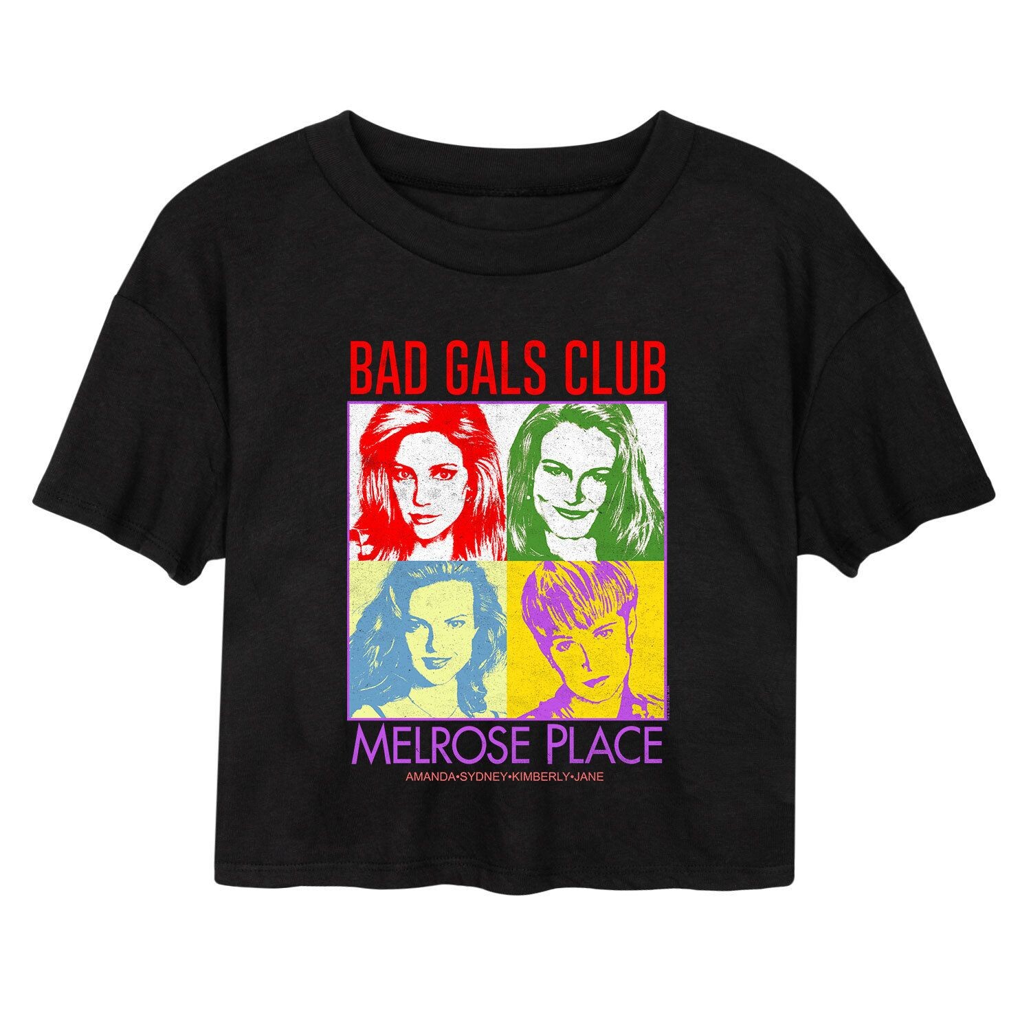 

Укороченная футболка для юниоров Melrose Place Bad Girls Club Licensed Character