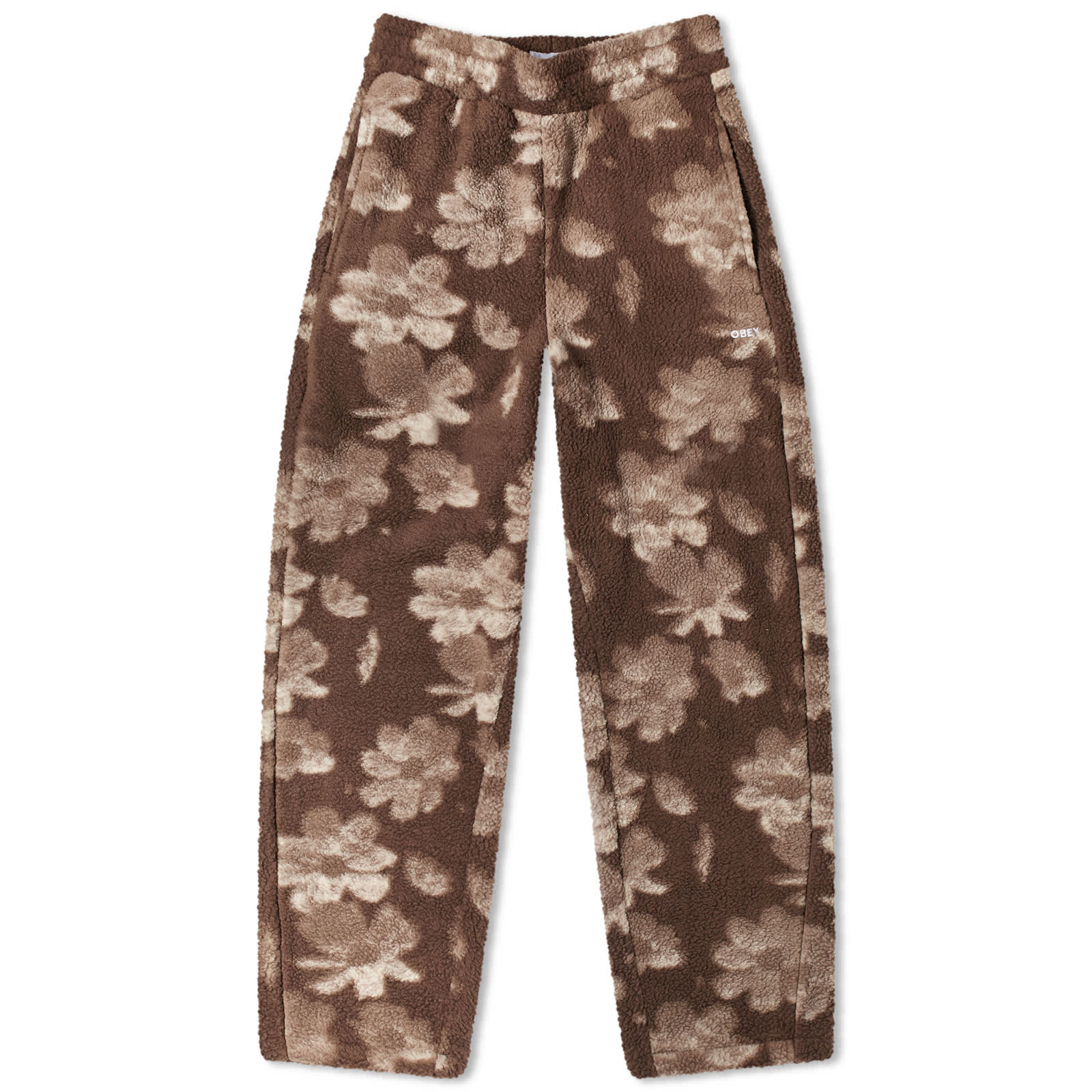 

Брюки Obey Shaylin Fleece Flower Pant, цвет Chocolate Brown Multi