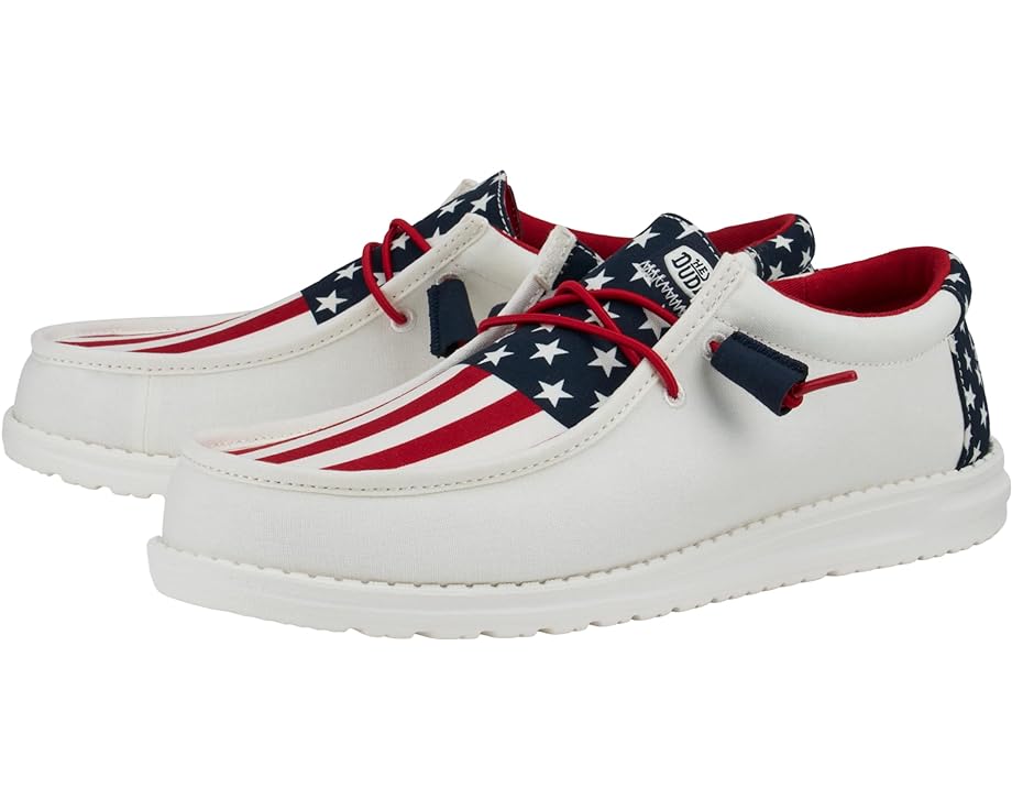 Кроссовки Hey Dude Wally Americana Slip-On Casual Shoes, цвет Americana цена и фото