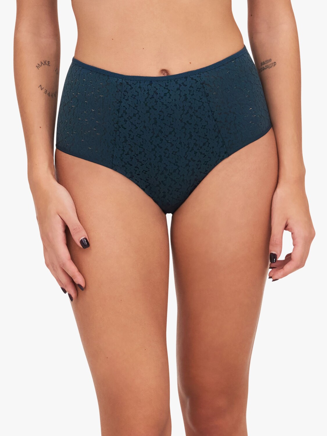

Femilet Norah Трусики с высокой талией Soft Feel, цвет павлин
