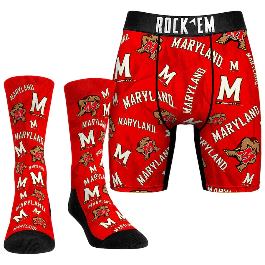 

Носки Rock Em Socks Maryland Terrapins