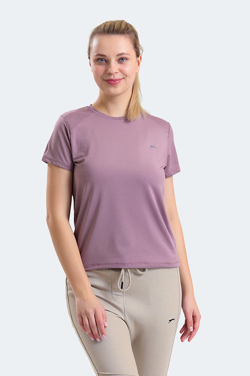 Женская футболка RAIL фиолетовая SLAZENGER