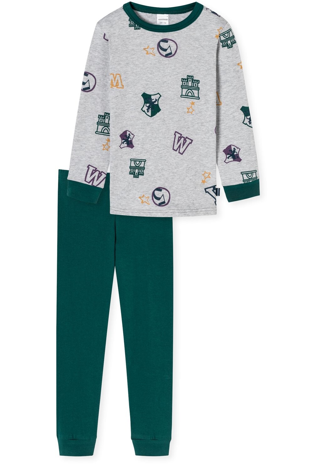 

Пижама RAT HENRY SET Schiesser, цвет grau mel