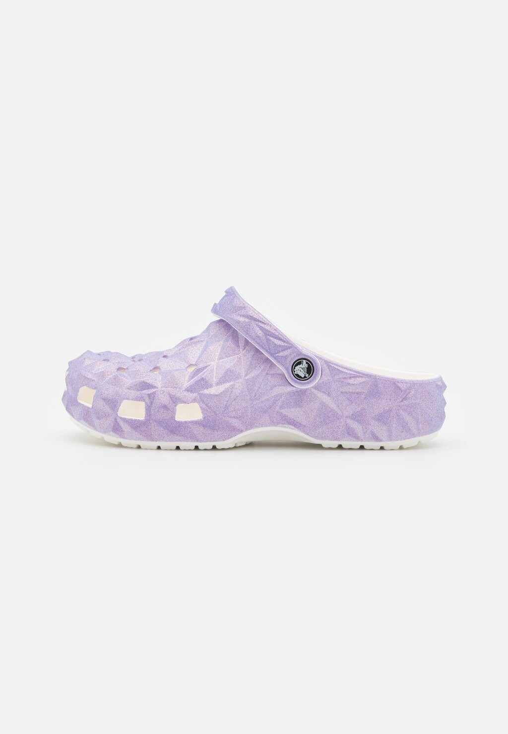 

Сабо Classic Iridescent Geo Unisex Crocs, белый