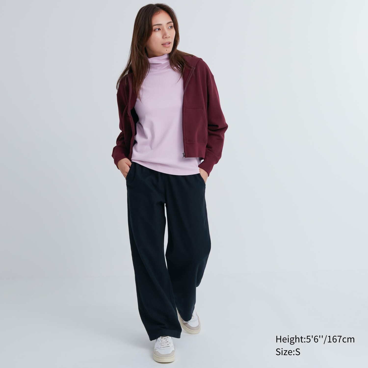 

Фланелевые брюки UNIQLO, черный