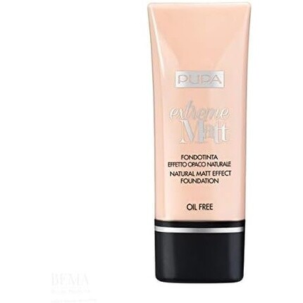 

Pupa Extreme Matt Effect Тональный крем SPF10 002 цвета слоновой кости 30 мл