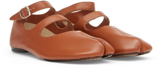 

Балетки Tabi из телячьей кожи Maison Margiela
