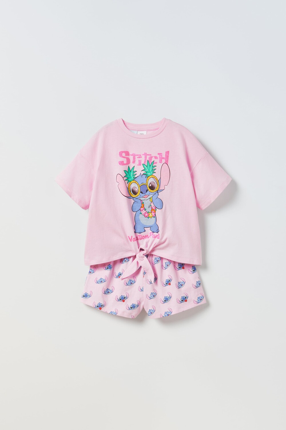 

Lilo & stitch surfer комплект disney Zara, лиловый