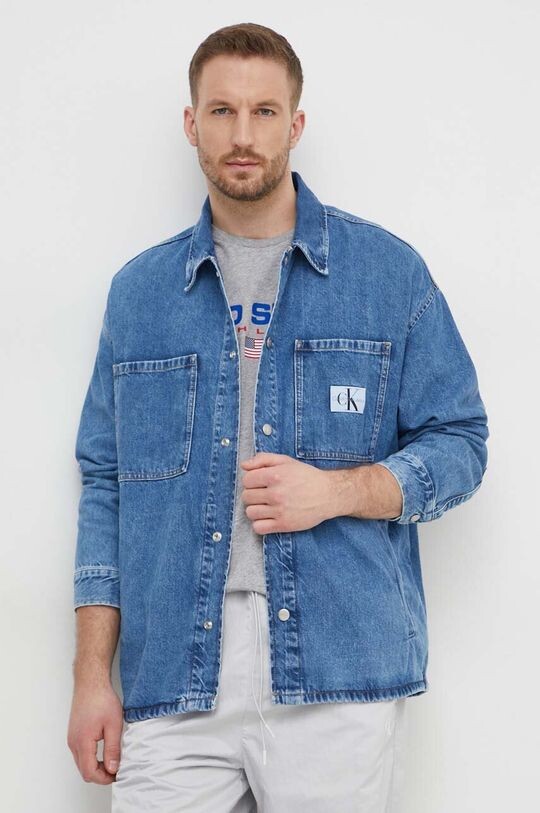 

Джинсовая куртка Calvin Klein Jeans, синий
