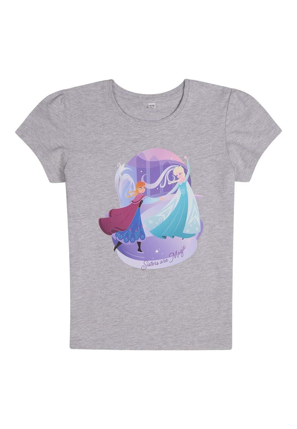 

Футболка с принтом ANNA ELSA Disney FROZEN, цвет grau