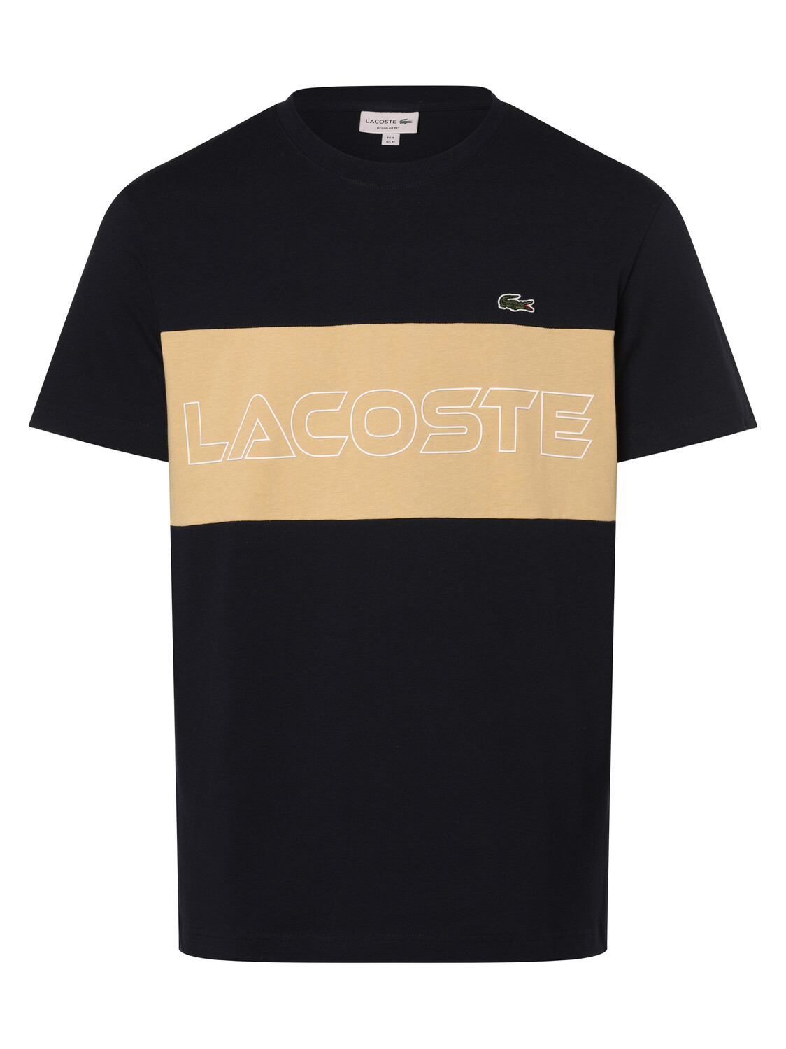 

Футболка Lacoste, цвет marine camel