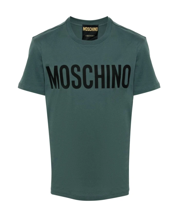 

Футболка и поло с логотипом Moschino, зеленый