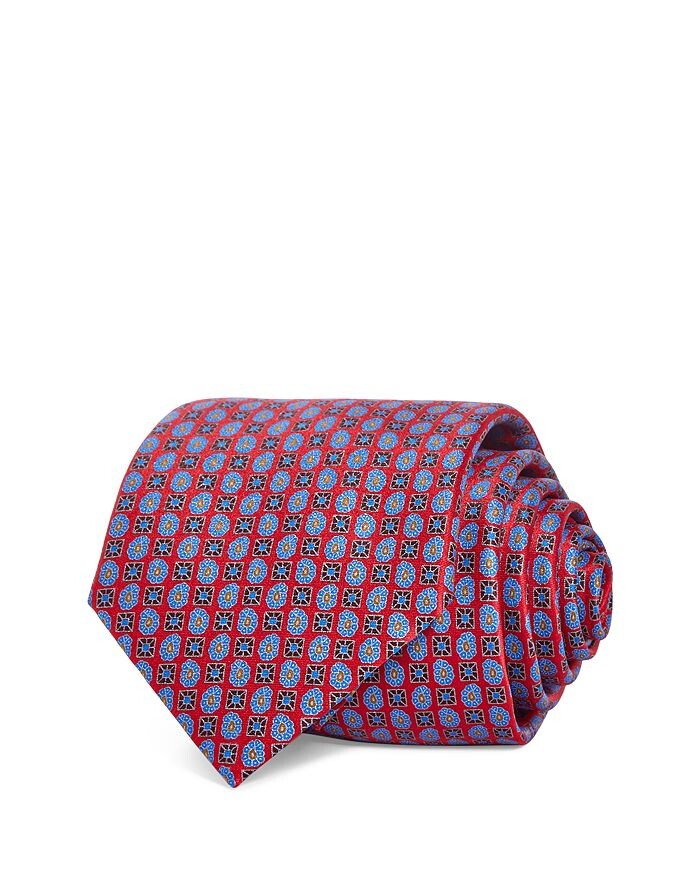 

Классический шелковый галстук в сетку Medallion Zegna