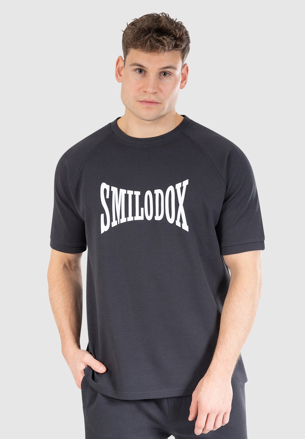 

Футболка с принтом Smilodox, цвет anthrazit