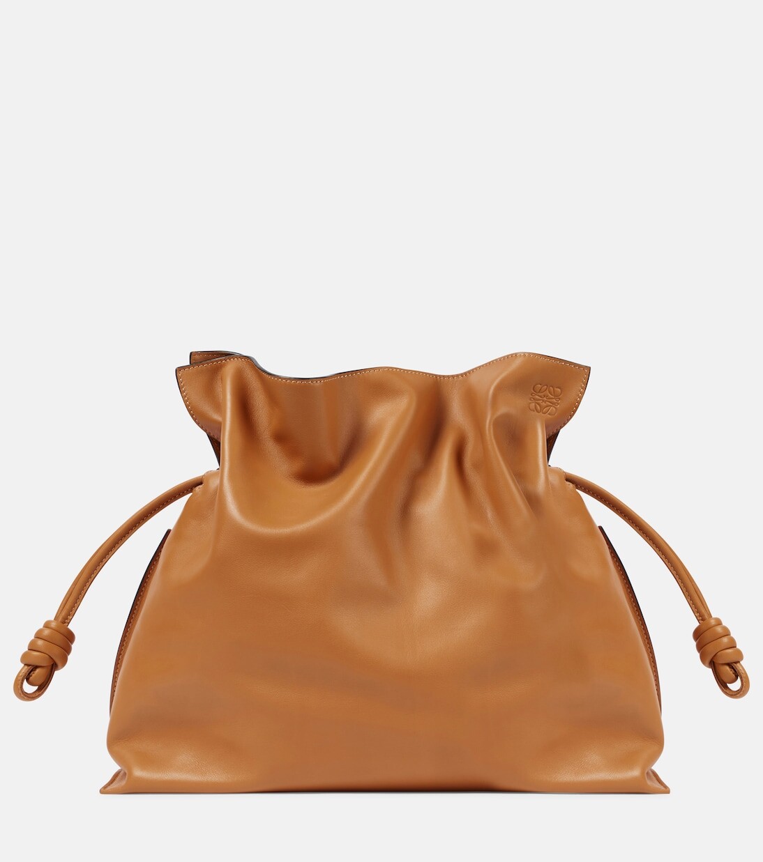 

Кожаная сумка через плечо flamenco xl Loewe, коричневый