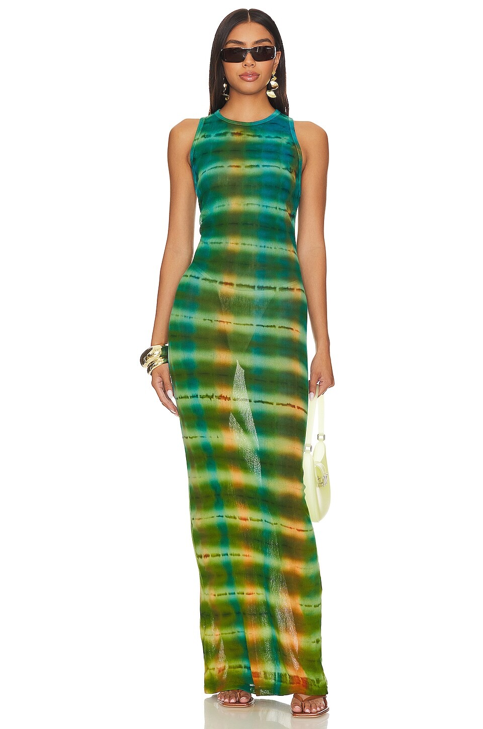 

Платье макси COTTON CITIZEN The Rio, цвет Clover Tie Dye