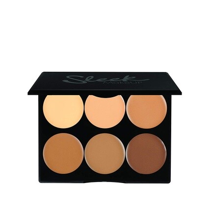 

Набор кремов для контуринга Sleek MakeUP, средний 12 г, Коричневый