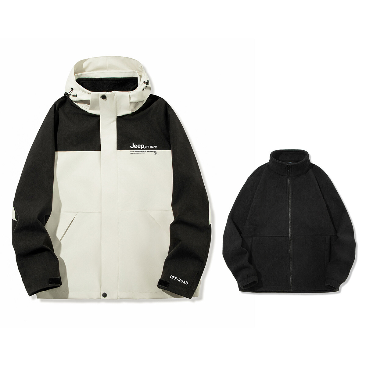 

Ветровка Куртка Унисекс Jeep, цвет Black (double-layered)