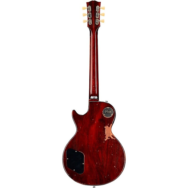 

Электрогитара Gibson Custom Murphy Lab 1960 Les Paul Standard Reissue Heavy Aged Electric Guitar Tangerine Burst