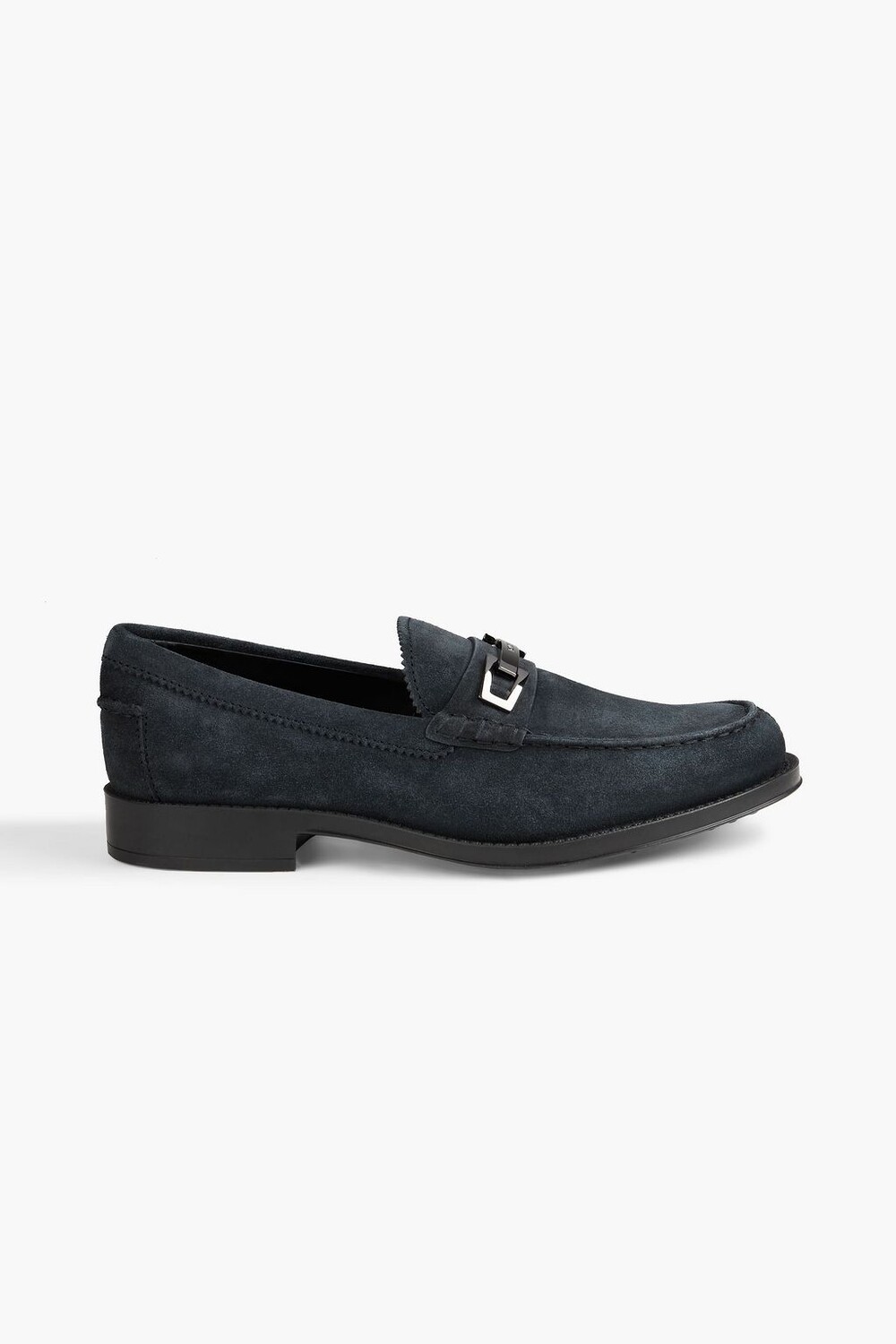 

Украшенные замшевые лоферы TOD'S, синий