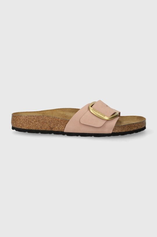 

Туфли Madrid из нубука с большой пряжкой Birkenstock, розовый