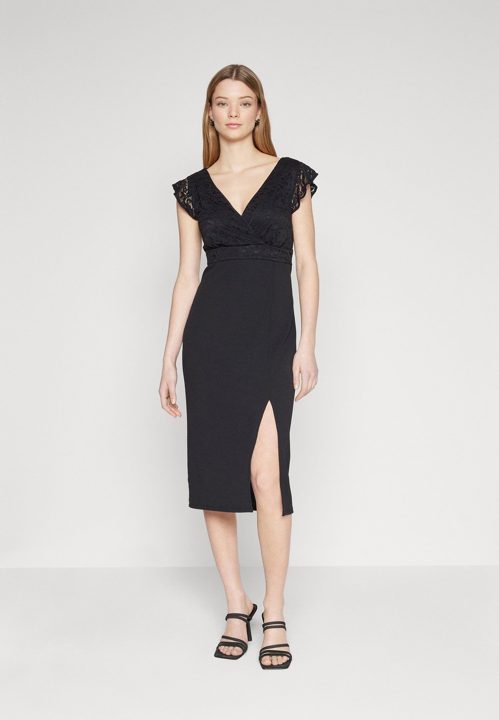 

Платье-футляр VIWALLIE BODYCON MIDI DRESS VILA, цвет black