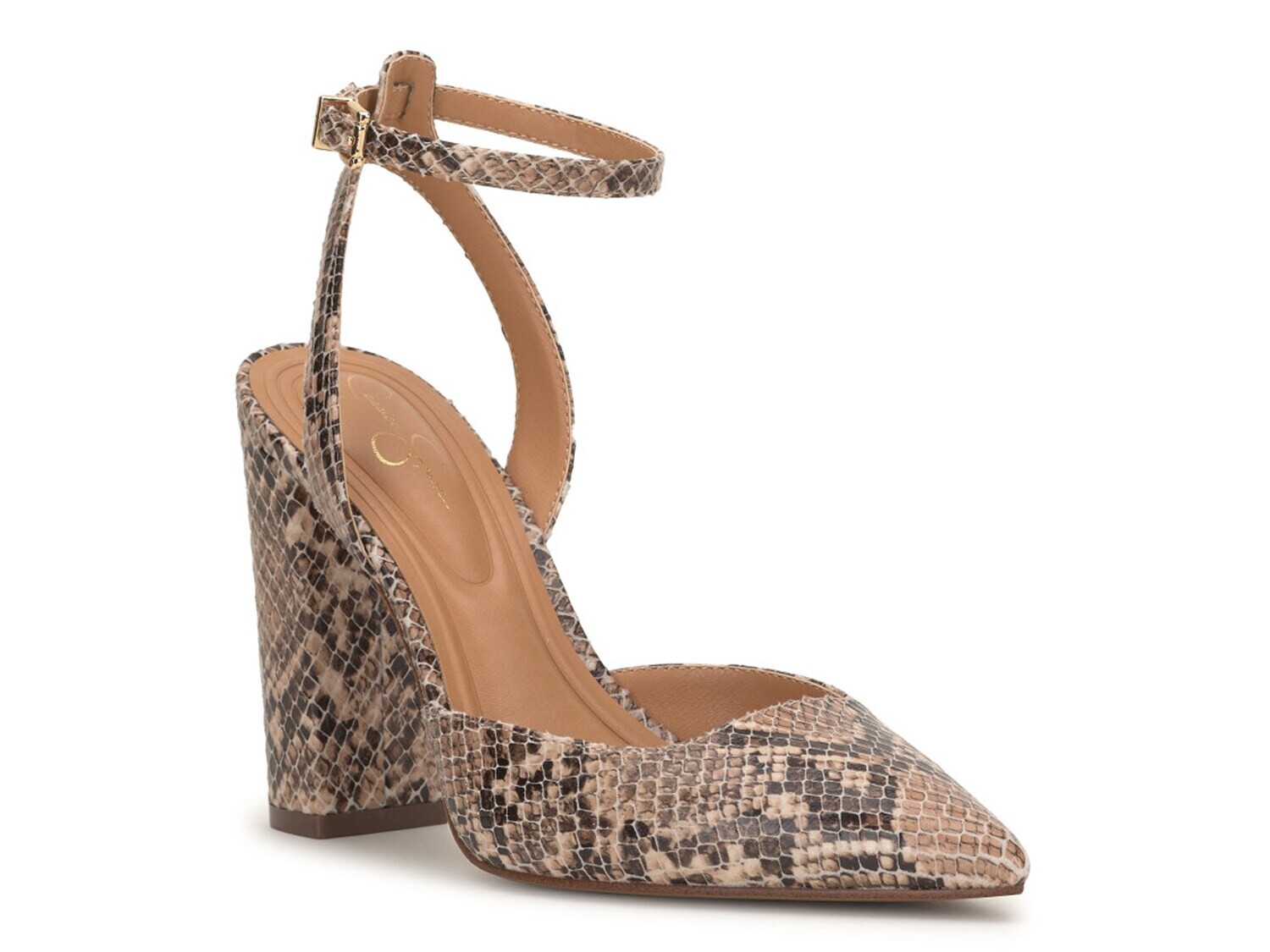 

Джессика Симпсон Назела Насос Jessica Simpson, цвет Off White Snake Print