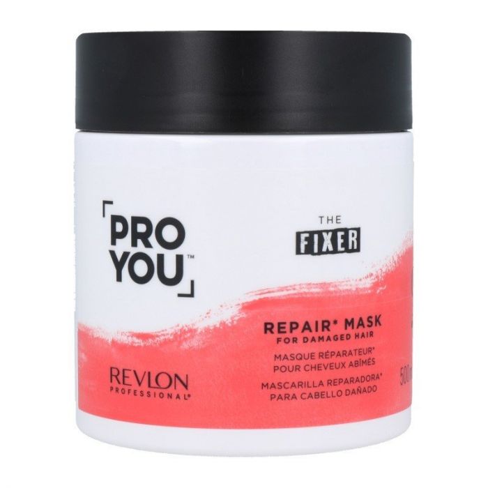 маска для волос love yourself маска восстанавливающая для поврежденных волос Маска для волос Pro You The Fixer Mascarilla Reparadora Revlon, 500 ml