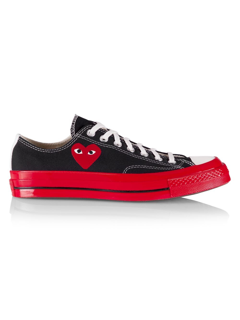 

Низкие кроссовки унисекс Chuck 70 CdG PLAY x Converse Comme des Garçons PLAY, черный
