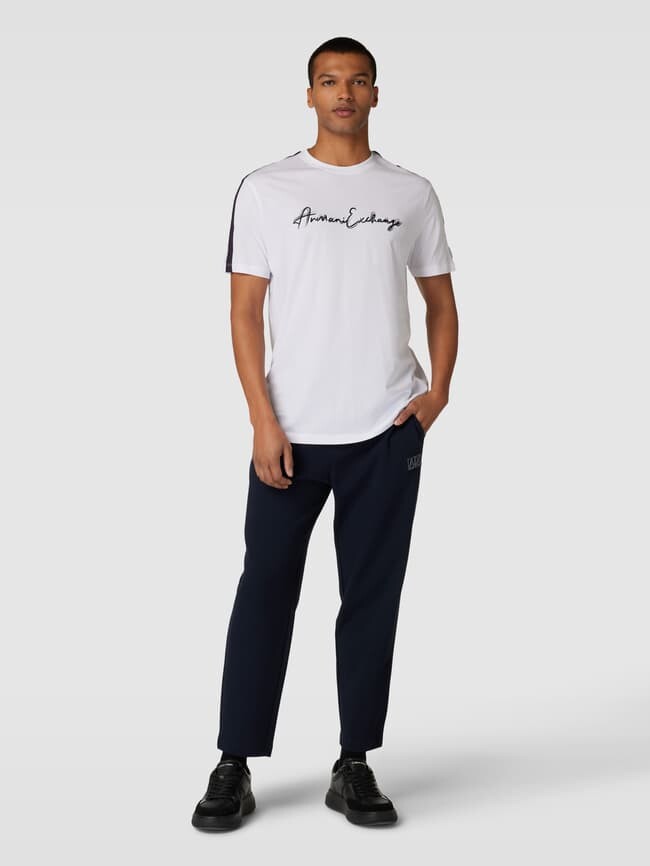

Спортивные штаны с изящным дизайном ARMANI EXCHANGE, темно-синий