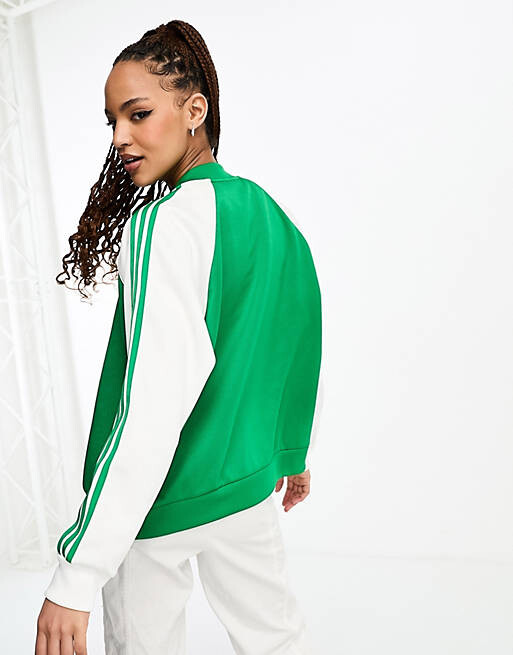 

Зеленая спортивная футболка adidas Originals Adicolor, Зеленый