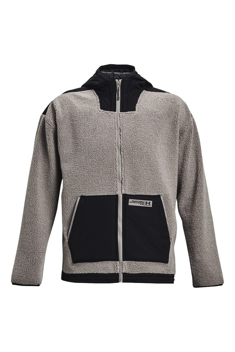 

Тренировочная куртка Mission Insulate с капюшоном Under Armour, черный