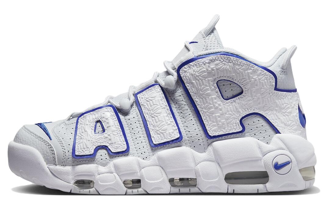 

Кроссовки Nike Air More Uptempo, белый / синий