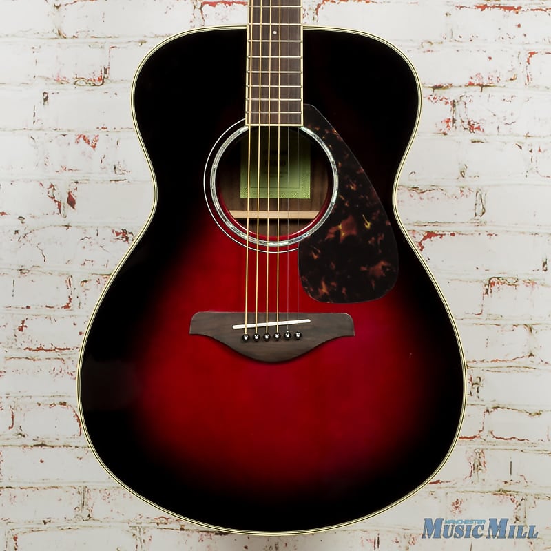 цена Акустическая гитара Yamaha FS830DSR Concert Acoustic Guitar Pack Dusk Sun Red