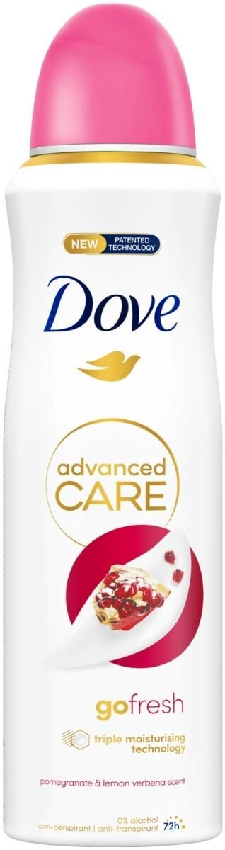 

Антиперспирант для женщин Dove Pomegranate, Lemon, Verbena, 200 мл